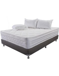 Combo Colchón Salvación (Firmeza Media) + Base Cama + Accesorios 2