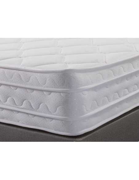 Combo Colchón Salvación (Firmeza Media) + Base Cama + Accesorios