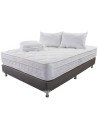 Combo Colchón Lumbar (Firmeza Alta) + Base Cama + Accesorios