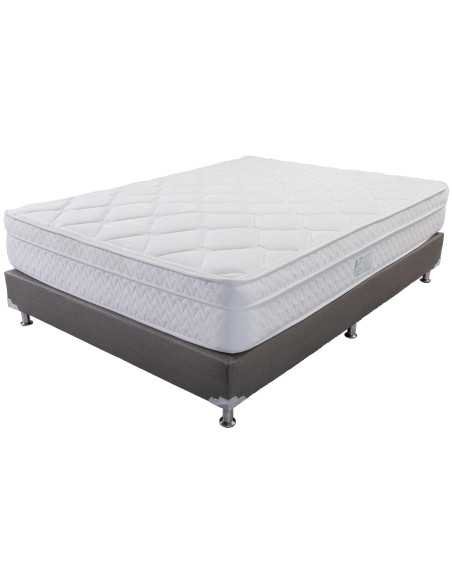 Combo Colchón Lumbar (Firmeza Alta) + Base Cama + Accesorios