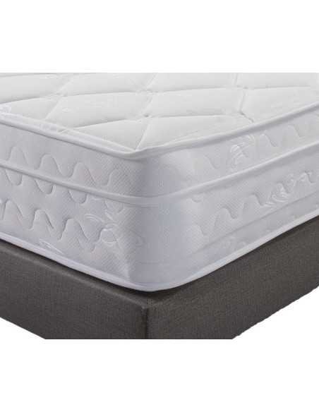 Combo Colchón Júbilo Especial (Firmeza Suave) + Base Cama + Accesorios