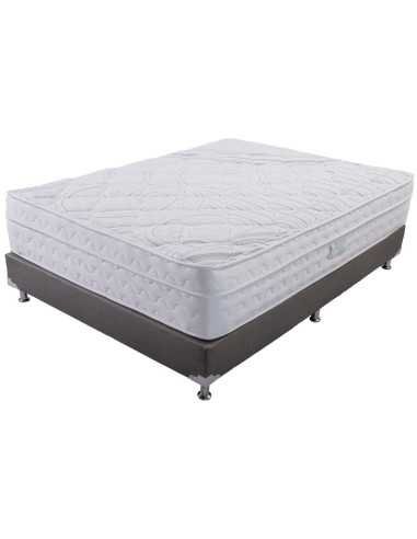 Combo Colchón Premier (Firmeza Suave) + Base Cama + Accesorios
