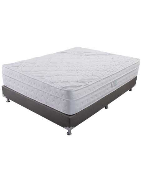 Combo Colchón Premier (Firmeza Suave) + Base Cama + Accesorios