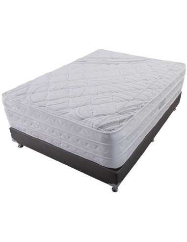 Combo Colchón Premier (Firmeza Suave) + Base Cama + Accesorios