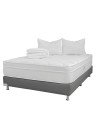 Combo Colchón Plus (Firmeza Alta) + Base Cama + Accesorios