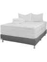 Combo Colchón Plus (Firmeza Alta) + Base Cama + Accesorios
