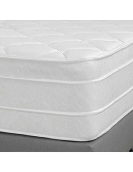 Combo Colchón Plus (Firmeza Alta) + Base Cama + Accesorios