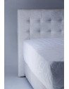 Cabecero de Cama Chicago con Relieve Geométrico