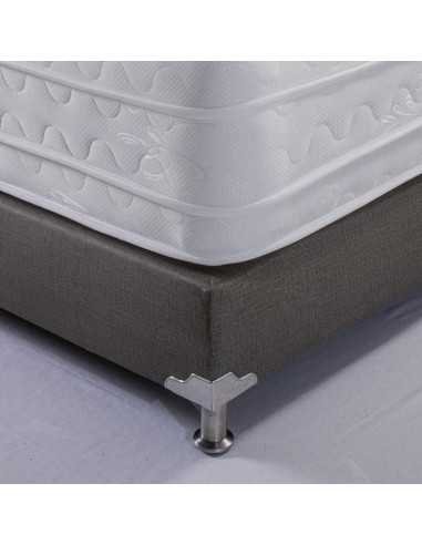 Base Cama Sommier Tradicional de 6 Patas