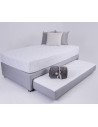 Cama Tarima Duplex Acolchada + Colchón Júbilo