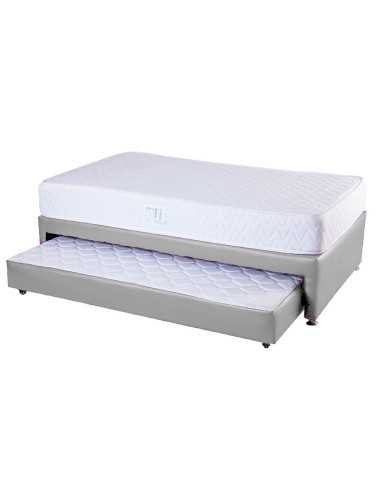 Cama Tarima Duplex Acolchada + Colchón Júbilo