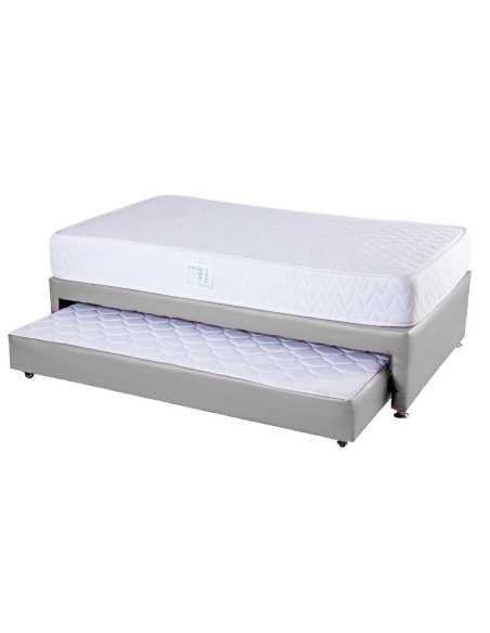 Cama Tarima Duplex Acolchada + Colchón Júbilo