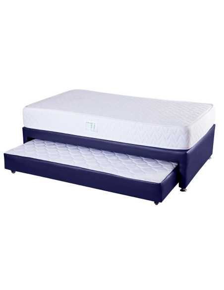 Cama Tarima Duplex Acolchada + Colchón Júbilo