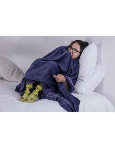 Combo: Cobija Térmica Ligera + 1 Almohada de Fibra Siliconada