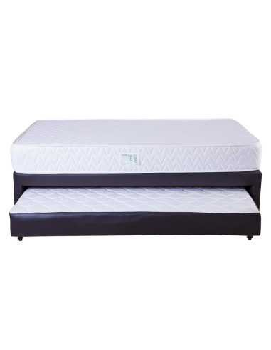 Cama Tarima Duplex Acolchada + Colchón Júbilo
