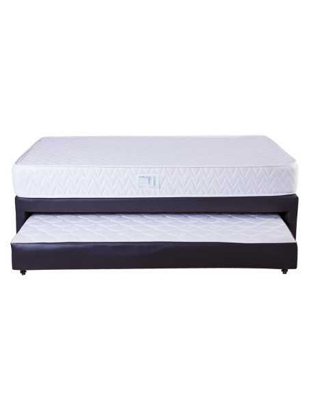 Cama Tarima Duplex Acolchada + Colchón Júbilo
