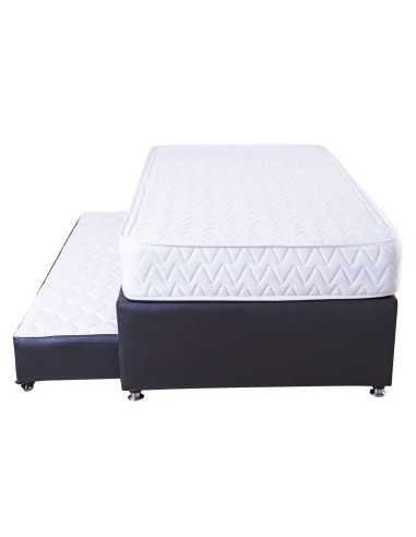 Cama Tarima Duplex Acolchada + Colchón Júbilo
