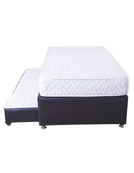 Cama Tarima Duplex Acolchada + Colchón Júbilo