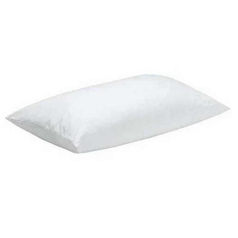 Funda de almohada White Classic con cremallera, tamaño estándar de 50 x 70  cm, 2 unidades, Algodón, Blanco, King