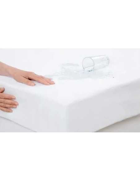 Protector de Colchón con Cubierta Plástica Impermeable