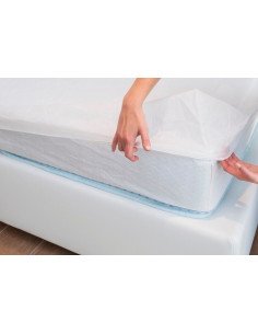 Protector de Colchón con Cubierta Plástica Impermeable