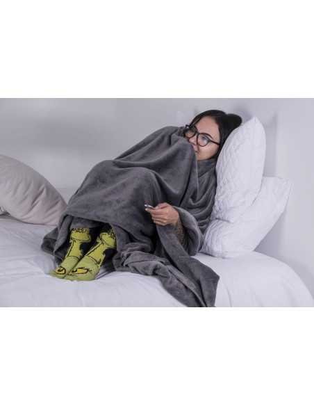 Combo: Cobija Térmica de Microfibra + 2 Almohadas de Fibra Siliconada