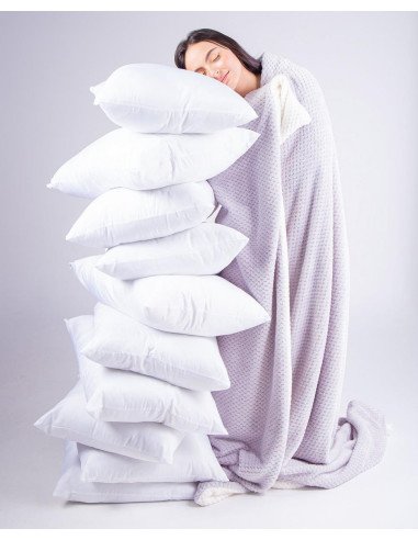 ➤ Combo: Cobija Térmica Ovejera + 2 Almohadas