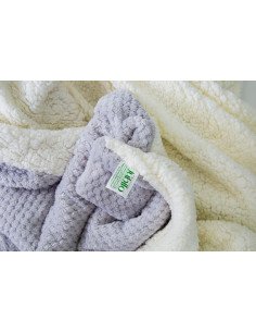 Combo: Cobija Térmica Ovejera Doble Faz + 2 Almohadas de Fibra Siliconada