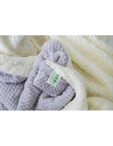 Combo: Cobija Térmica Ovejera Doble Faz + 2 Almohadas de Fibra Siliconada