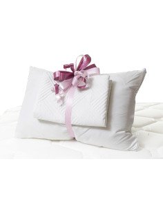 Combo: Almohada de Fibra Siliconada + Protector de Almohada Estándar