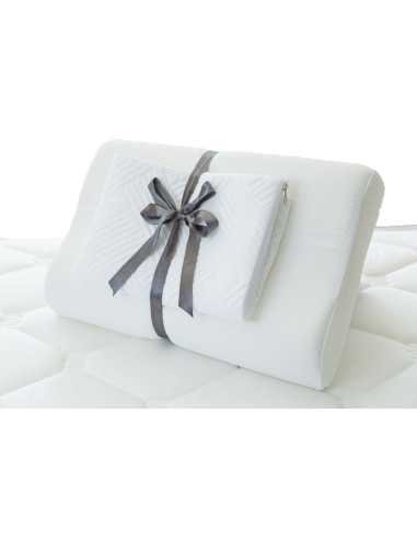 Combo: Almohada Memoria Ortopédica + Protector de Almohada