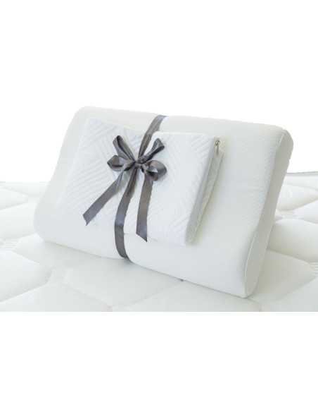 Combo: Almohada Memoria Ortopédica + Protector de Almohada