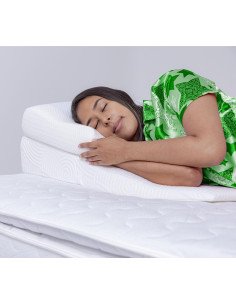 Combo: Cojín Anti Reflujo Ortopédico + Almohada de Memoria Ortopédica